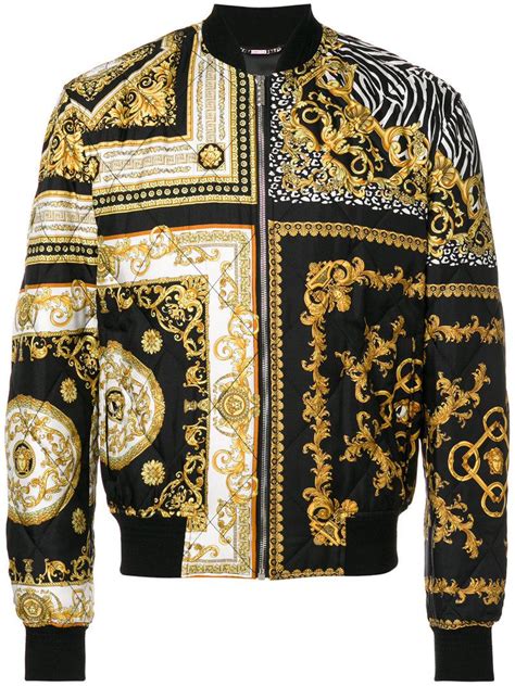 versace jacketbaroque leopard man|versace jackets for men.